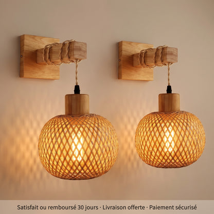 Boule de bambou, paire