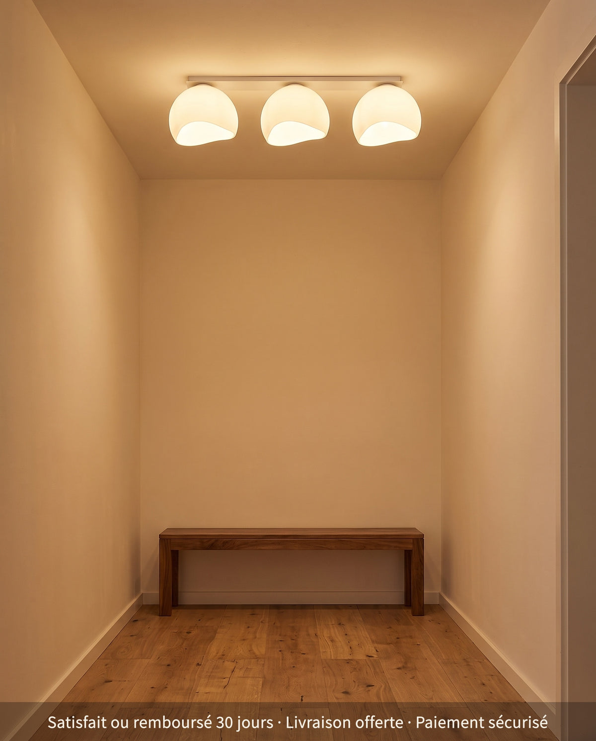 Cabochon dans un couloir