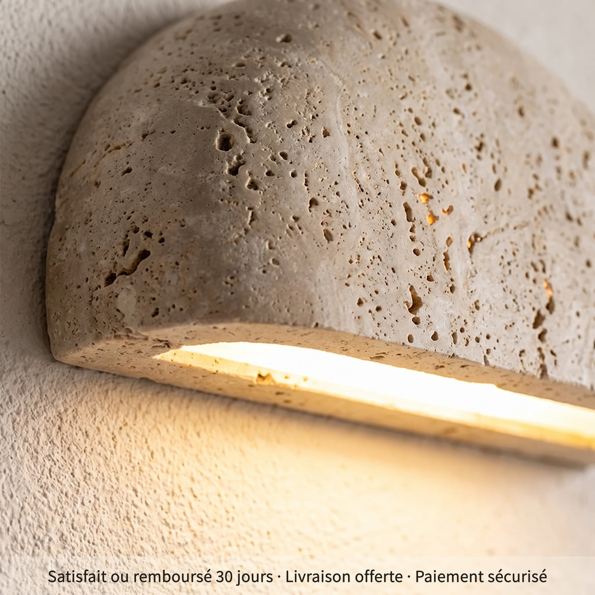 Demi-lune sable, détail