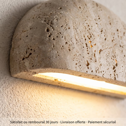 Demi-lune sable, détail