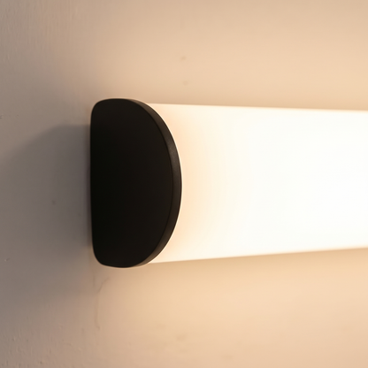 Barre opale, détail du verre