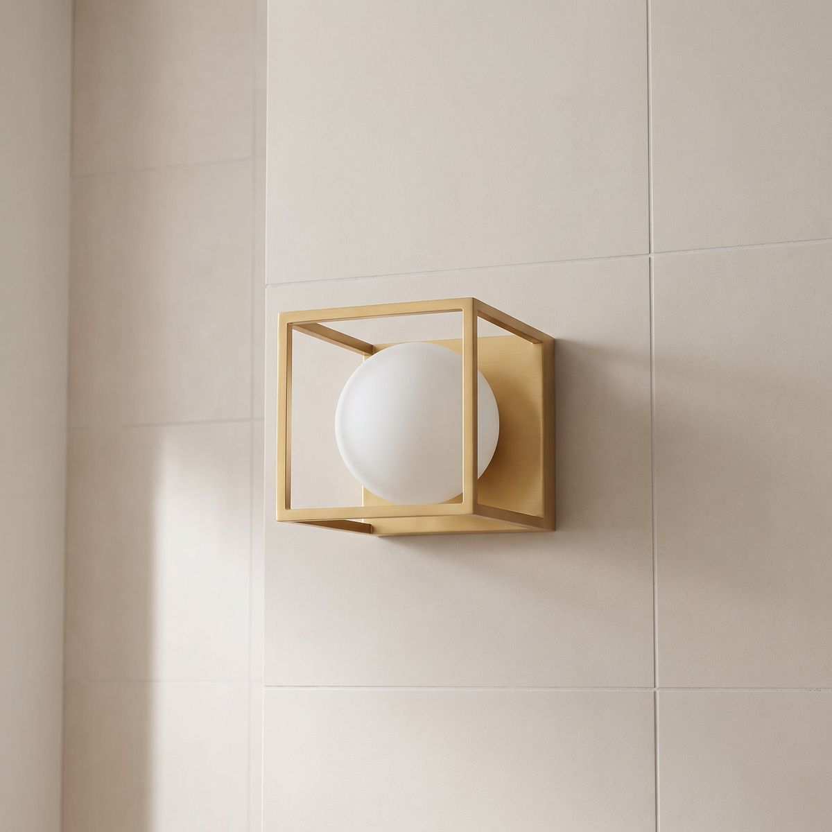 Cube de bain éteint