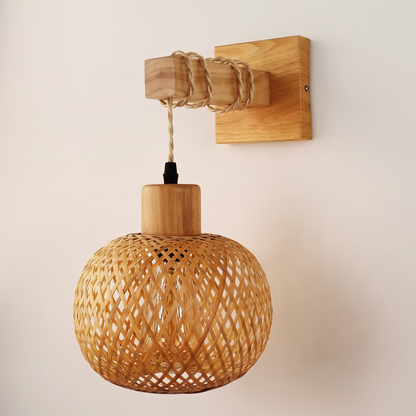 Boule de bambou éteinte