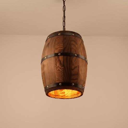 Tonnelet, suspension, vue de face