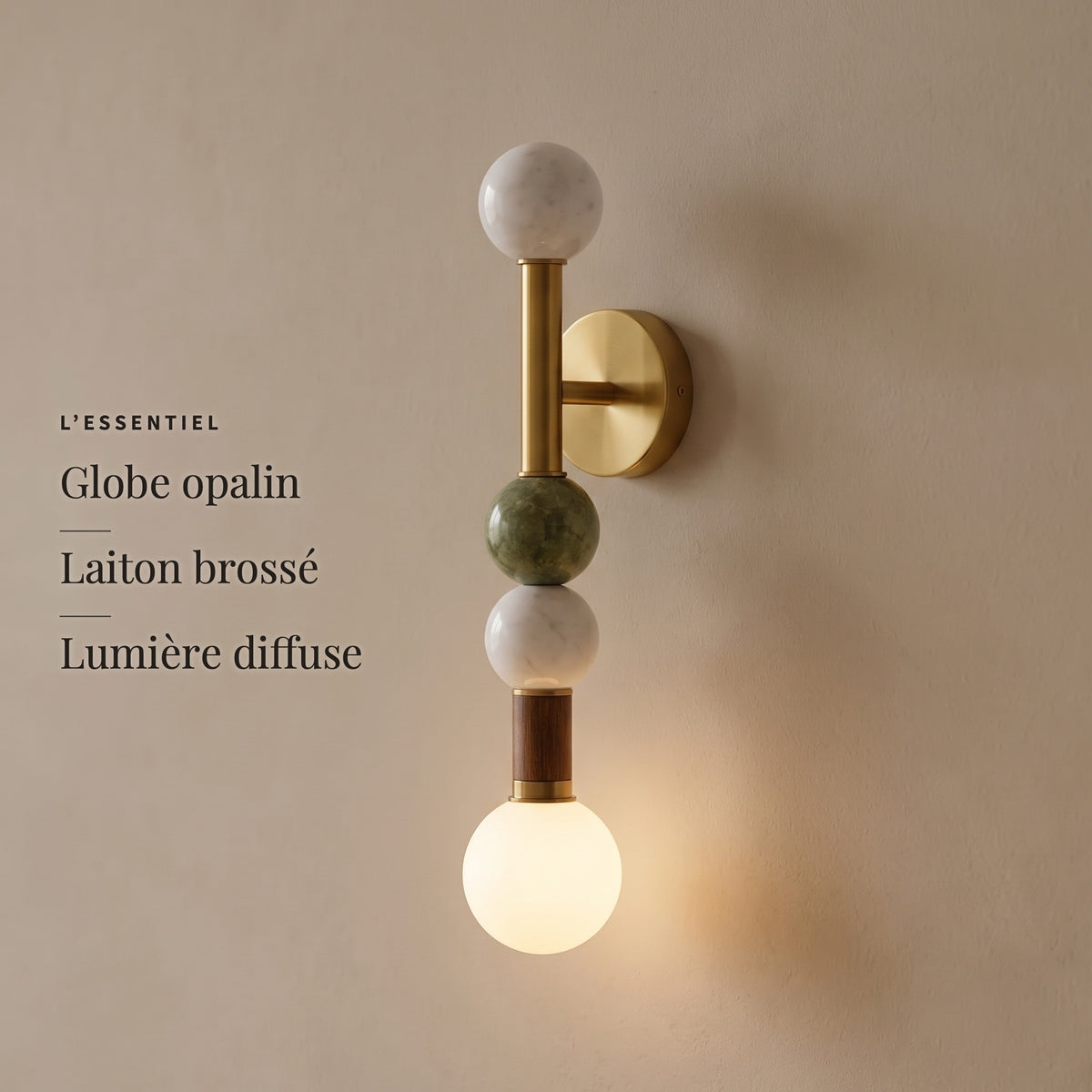 Lune et globe — l'essentiel