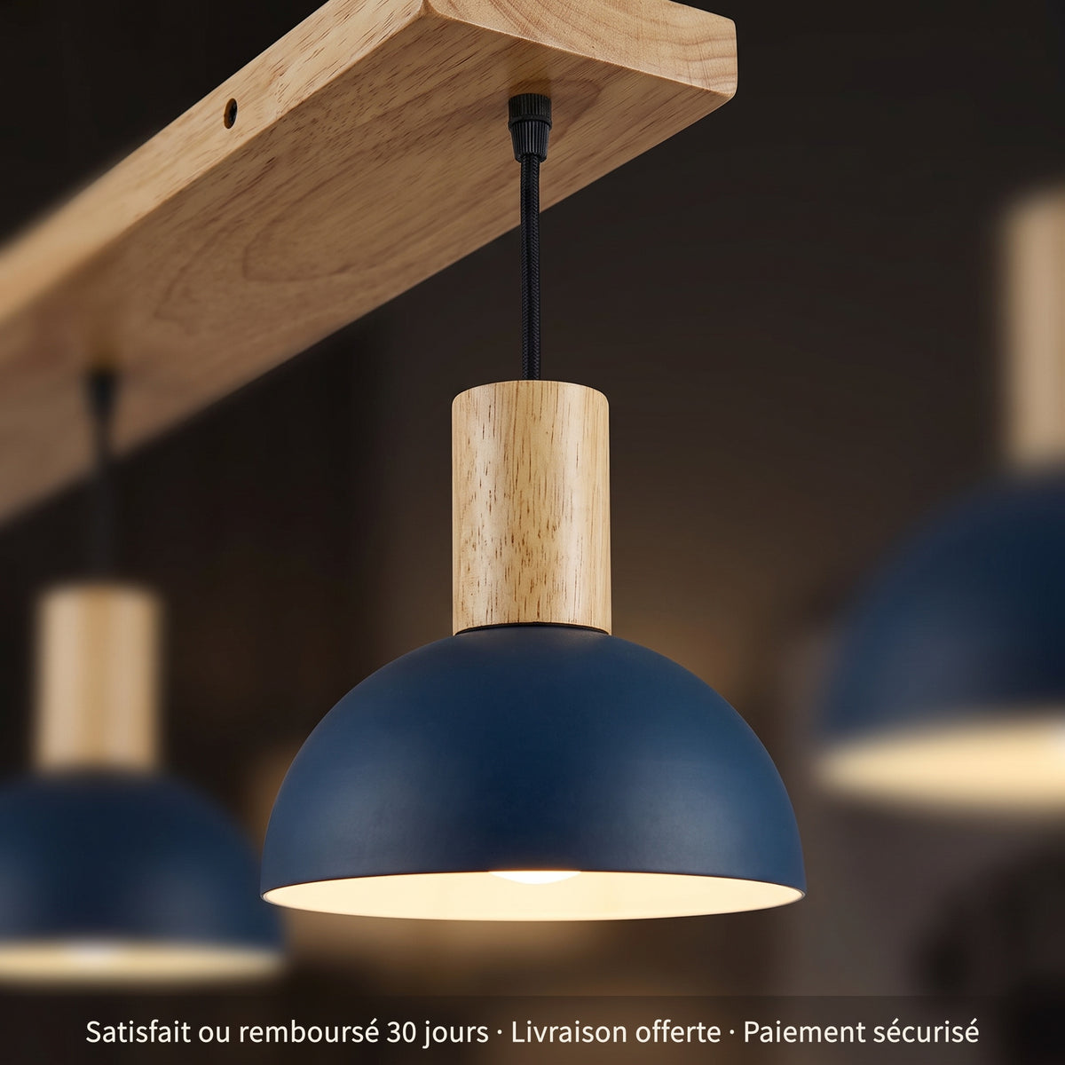 Triplette, détail bois et lumière